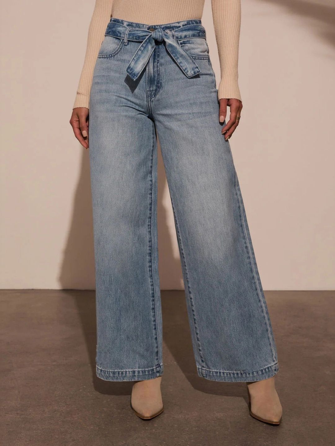 all about you Women Regular Fit Mid-Rise Light Fade Jeans