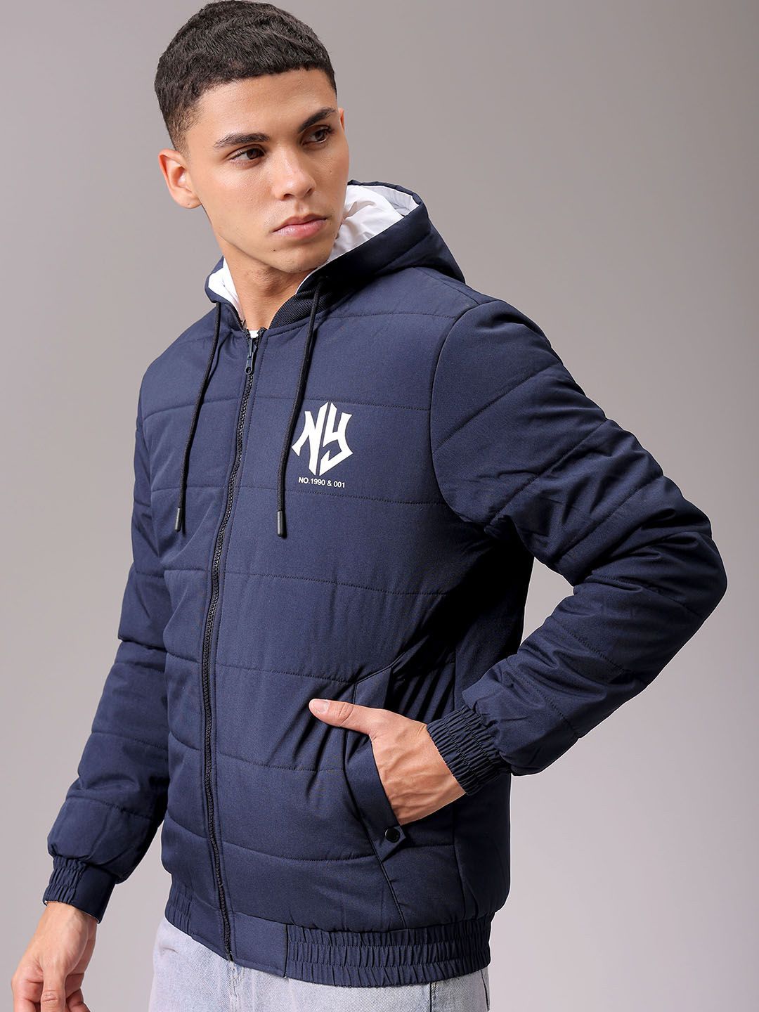 The Indian Garage Co Men Lightweight Puffer Jacket