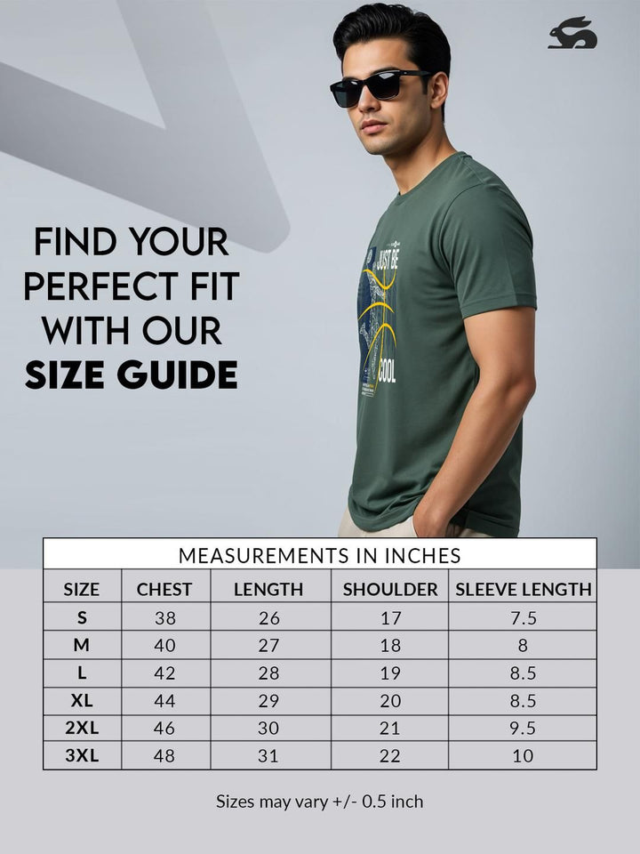 ADRO Men Green Tshirts