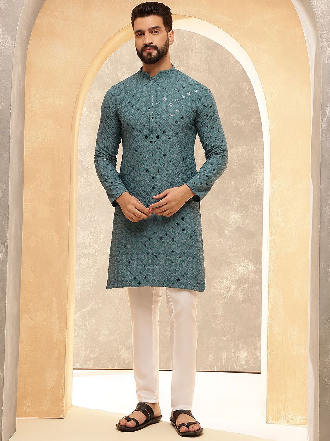 Kurta Sulam Lelaki Anouk