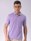 The Indian Garage Co Men Solid Polo Collar T-shirt