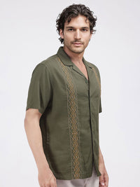 RARE RABBIT Men Comfort Opaque Casual Shirt