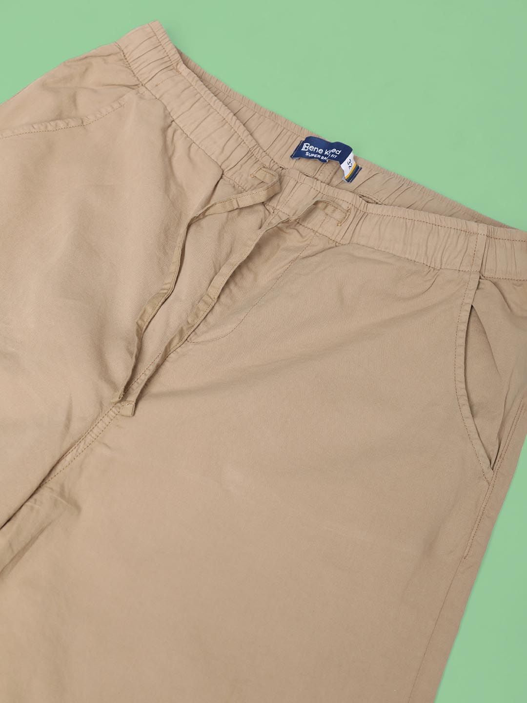 Bene Kleed Men Super Baggy Fit Cotton Trouser