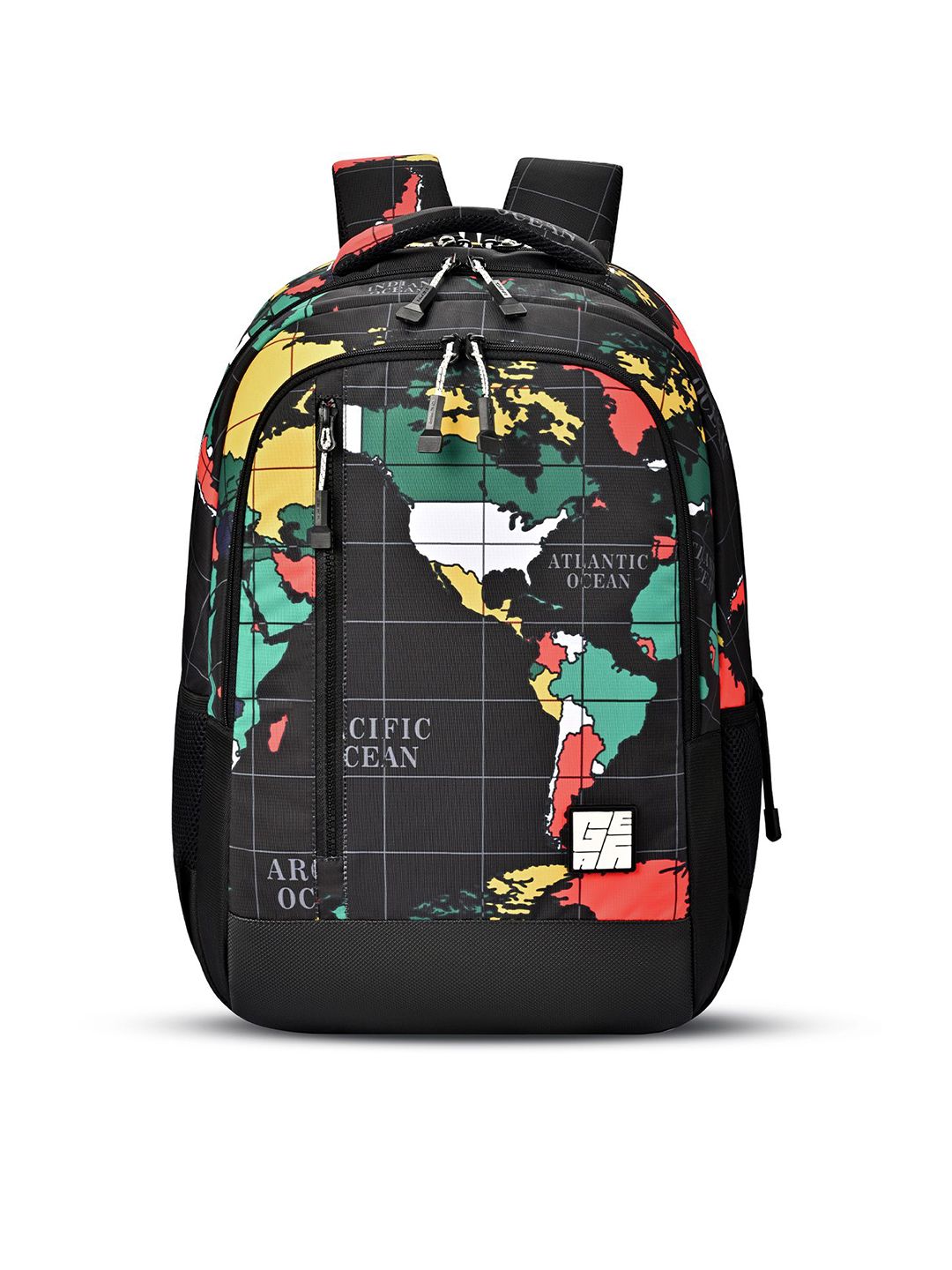 Gear Unisex Globe Printed Backpack