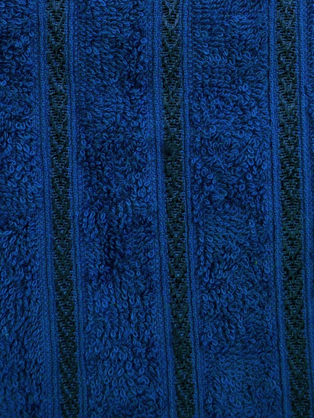 BOMBAY DYEING Blue 1 Pcs Cotton 400 GSM Bath Towel