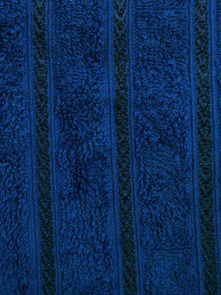 BOMBAY DYEING Blue 1 Pcs Cotton 400 GSM Bath Towel