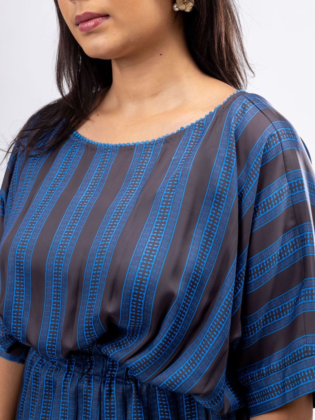 Mamicha Printed Round Neck Top & Trousers Co-Ords