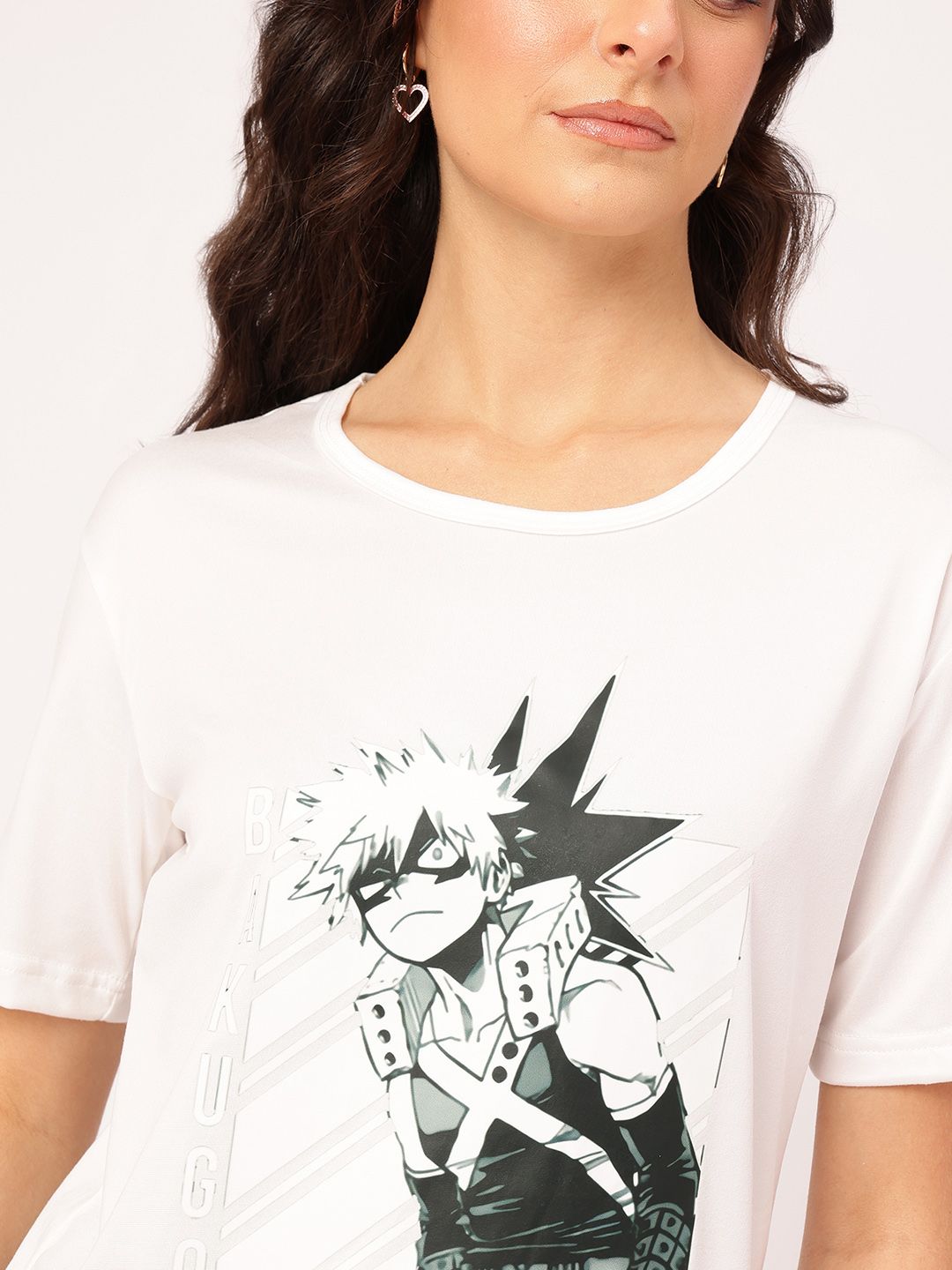 DressBerry Visual Flair Printed T-shirt