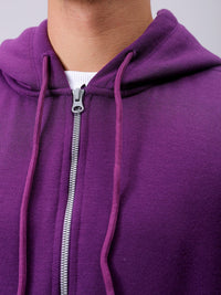 The Indian Garage Co Men Hooded Double Way Front Open Zipper Sweatshirt
