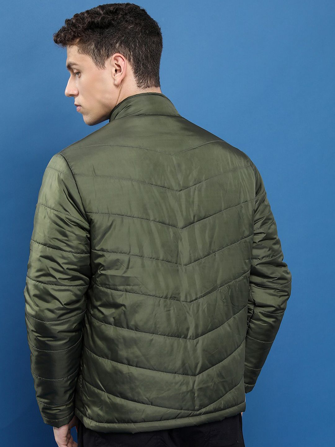HIGHLANDER Stand Collar Padded Jacket