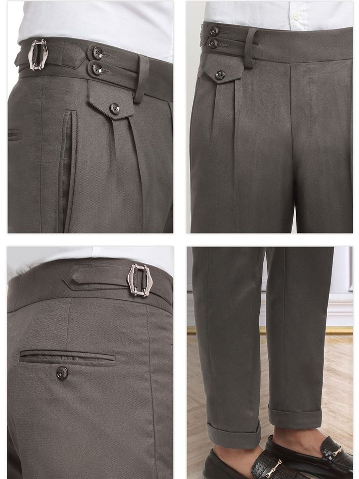 Moda Rapido Men Slim Fit Easy Wash Trousers
