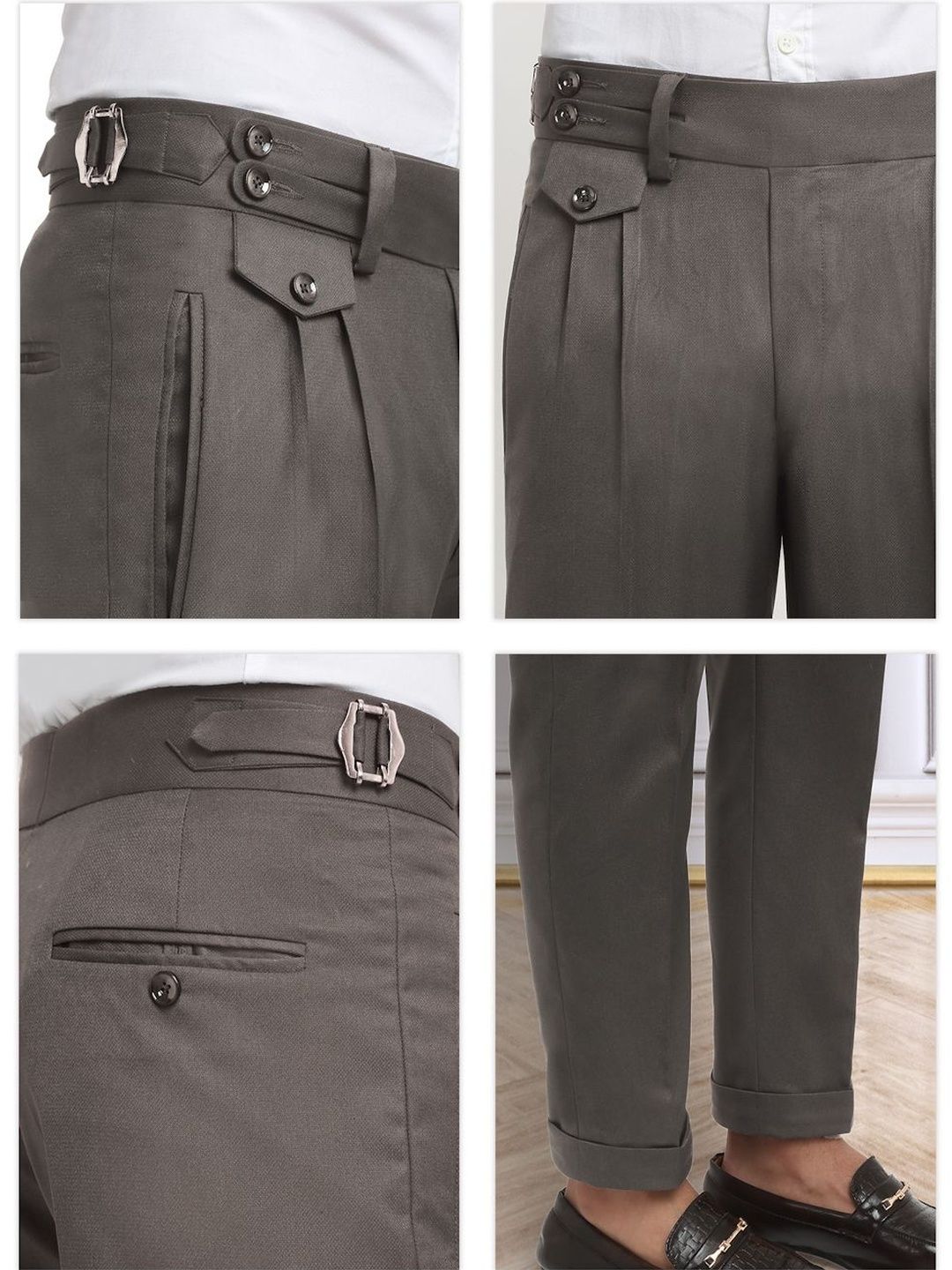 Moda Rapido Men Slim Fit Easy Wash Trousers