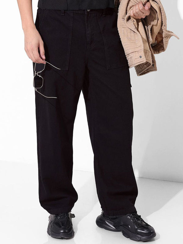 The Indian Garage Co. Men Relaxed Fit Mid-Rise Clean Look No Fade Jeans