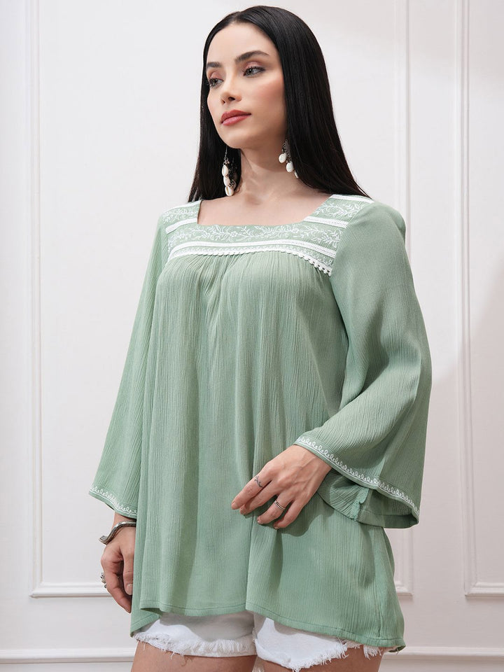 Vishudh Embroidered Top