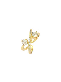 Cincin emas iklan asin untuk aksesori perhiasan cincin jari wanita & perempuan