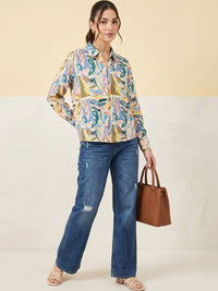Mamicha Print Top