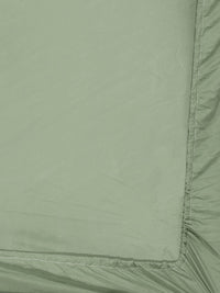 Aura Green Solid Fitted 300TC King Bedsheet With 2 Pillow Cover