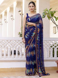 KALINI Pure Georgette Saree