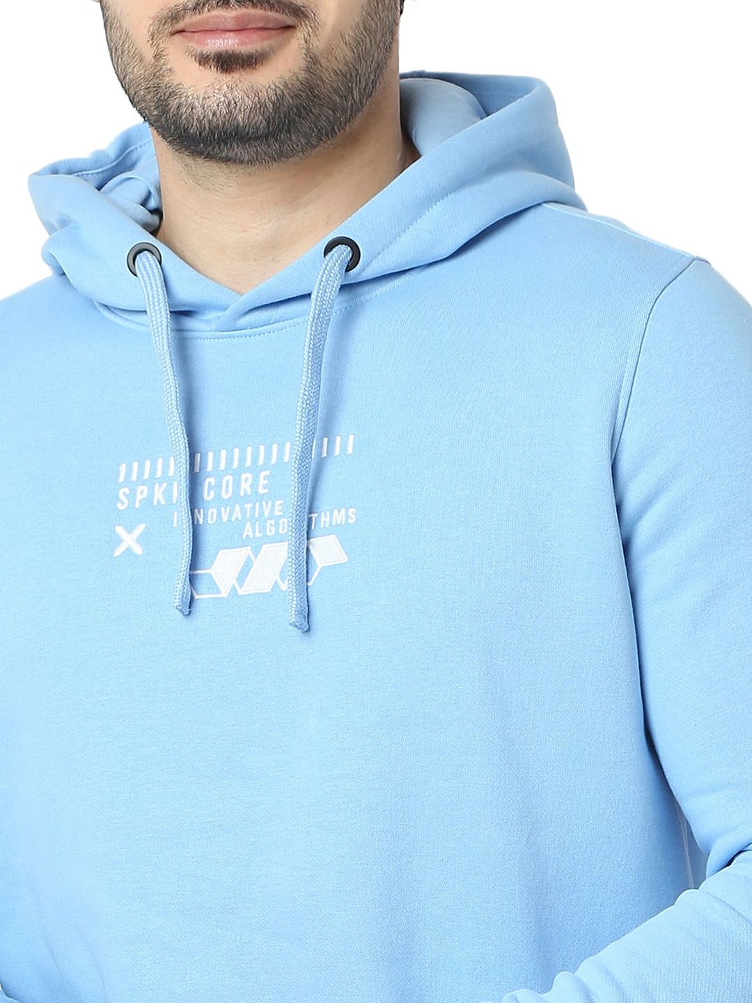 SPYKAR Men Hooded Sweatshirt