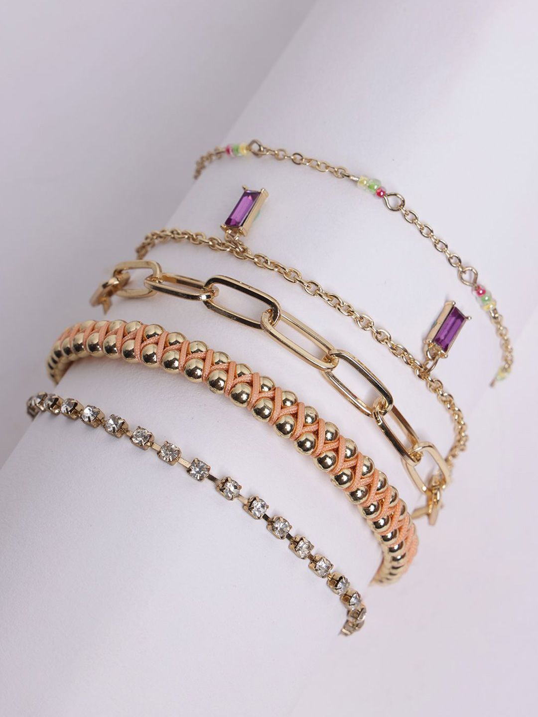 Set DressBerry 5 Gelang Pesona Bersalut Emas