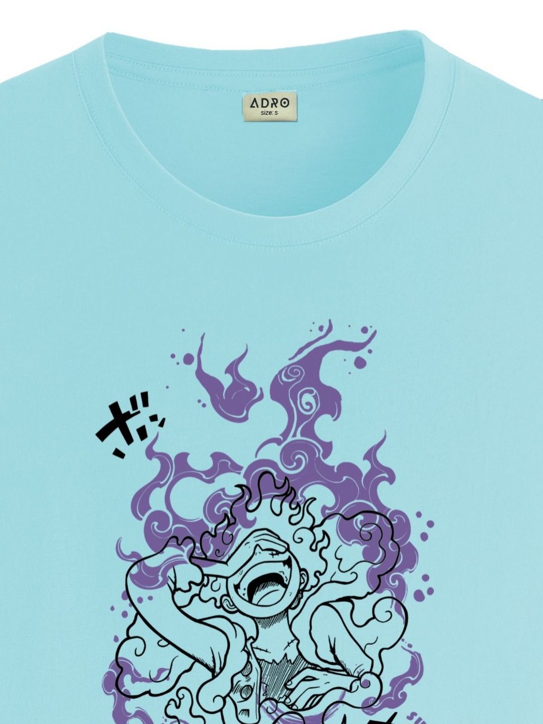 ADRO Men Typography Printed Applique T-shirt