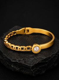 VOGUE PANASH Women Brass Gold-Plated Bangle-Style Bracelet