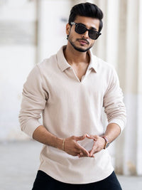 Powerlook Men Polo Collar T-shirt