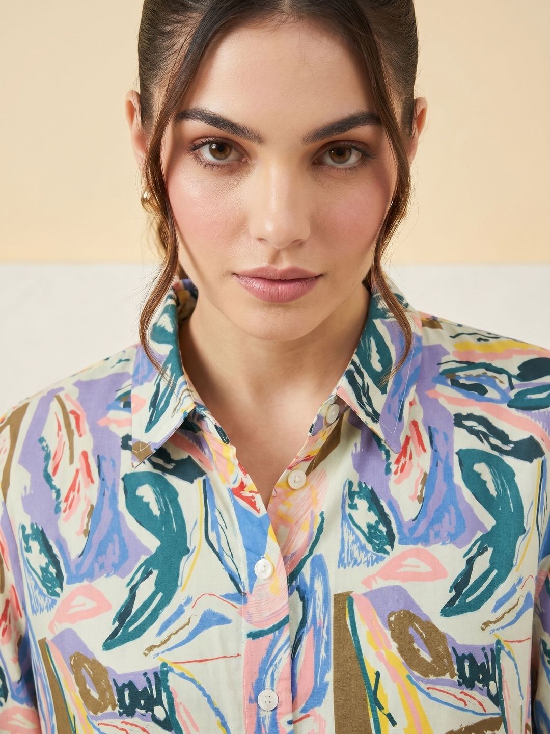 Mamicha Print Top