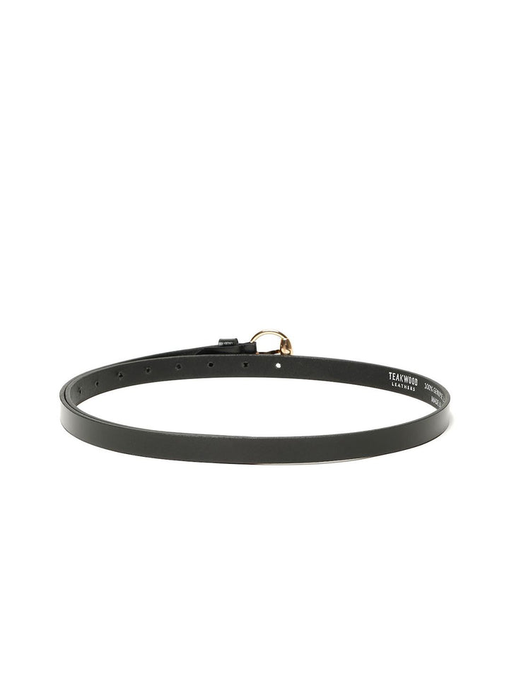 Teakwood Leathers Women Textured Leather Belt