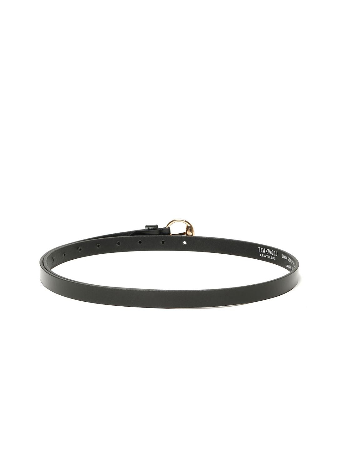 Teakwood Leathers Women Textured Leather Belt