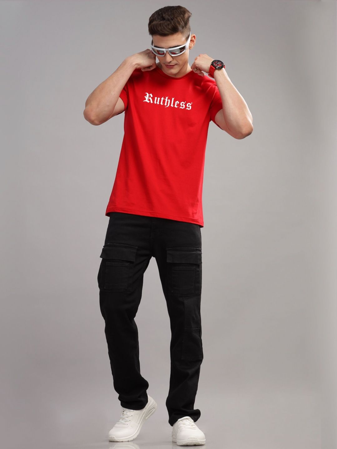 ADRO Men Printed T-shirt