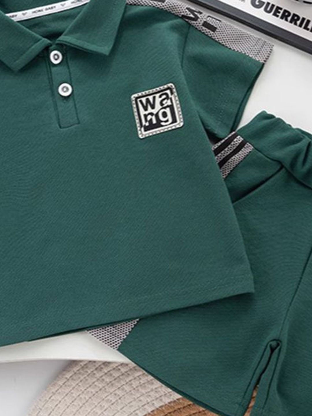 YK Boys Printed T-shirt With Shorts