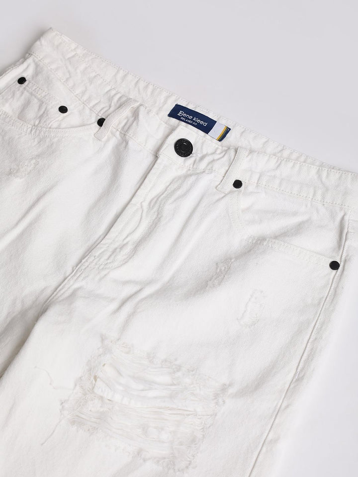Bene Kleed Men Relaxed Fit Highly Distressed Jeans