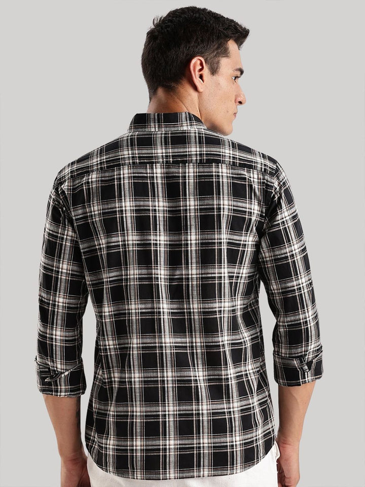 ADRO Standard Tartan Checks Baju Kasual Kapas
