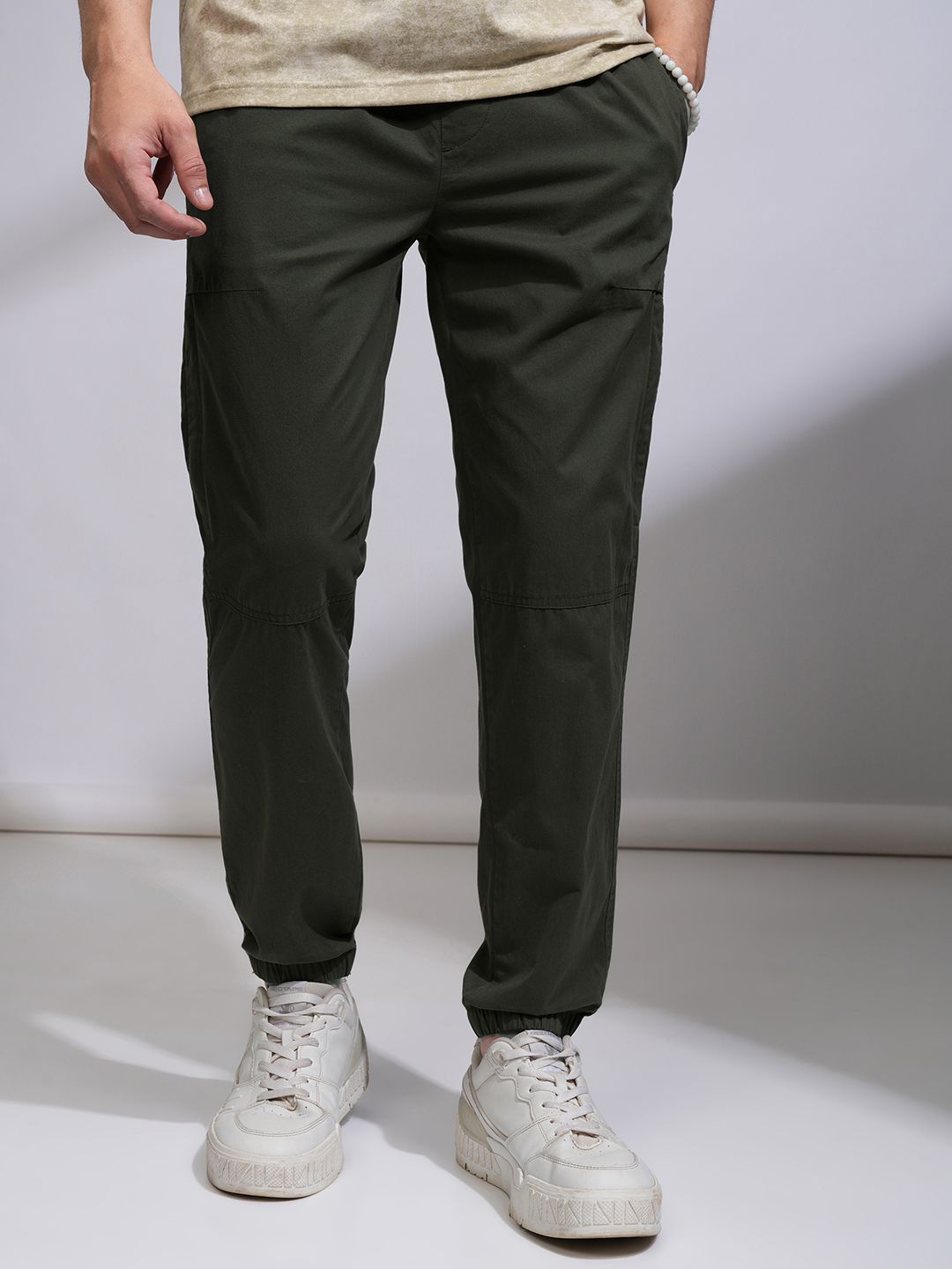 Highlander Men Jogger Elasticated Pepejal