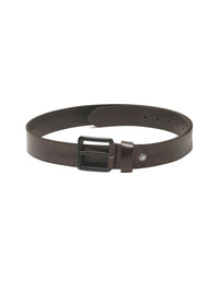 Teakwood Leathers Men Textured Leather Belt