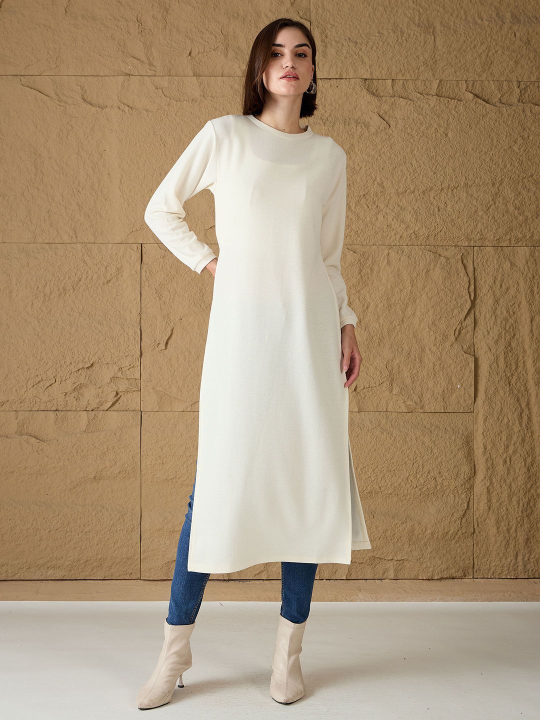 SASSAFRAS Women Longline Pullover