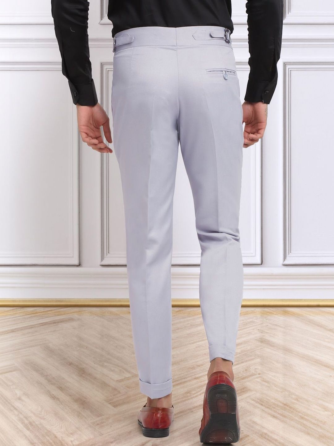 Moda Rapido Men Slim Fit Easy Wash Trousers