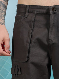 Eszett Men Relaxed Fit Cargos Trousers