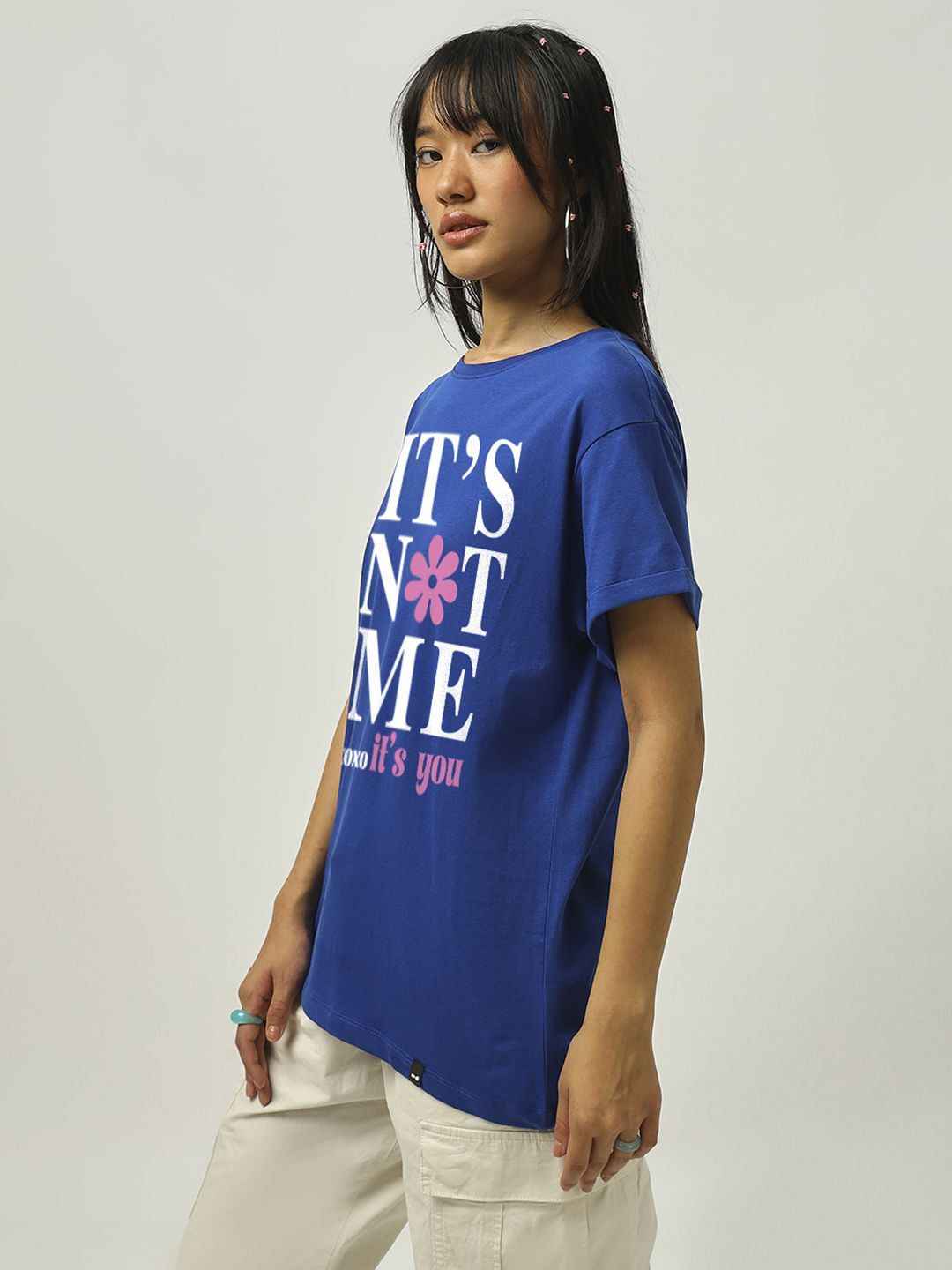 Bewakoof Women Typography Printed T-shirt