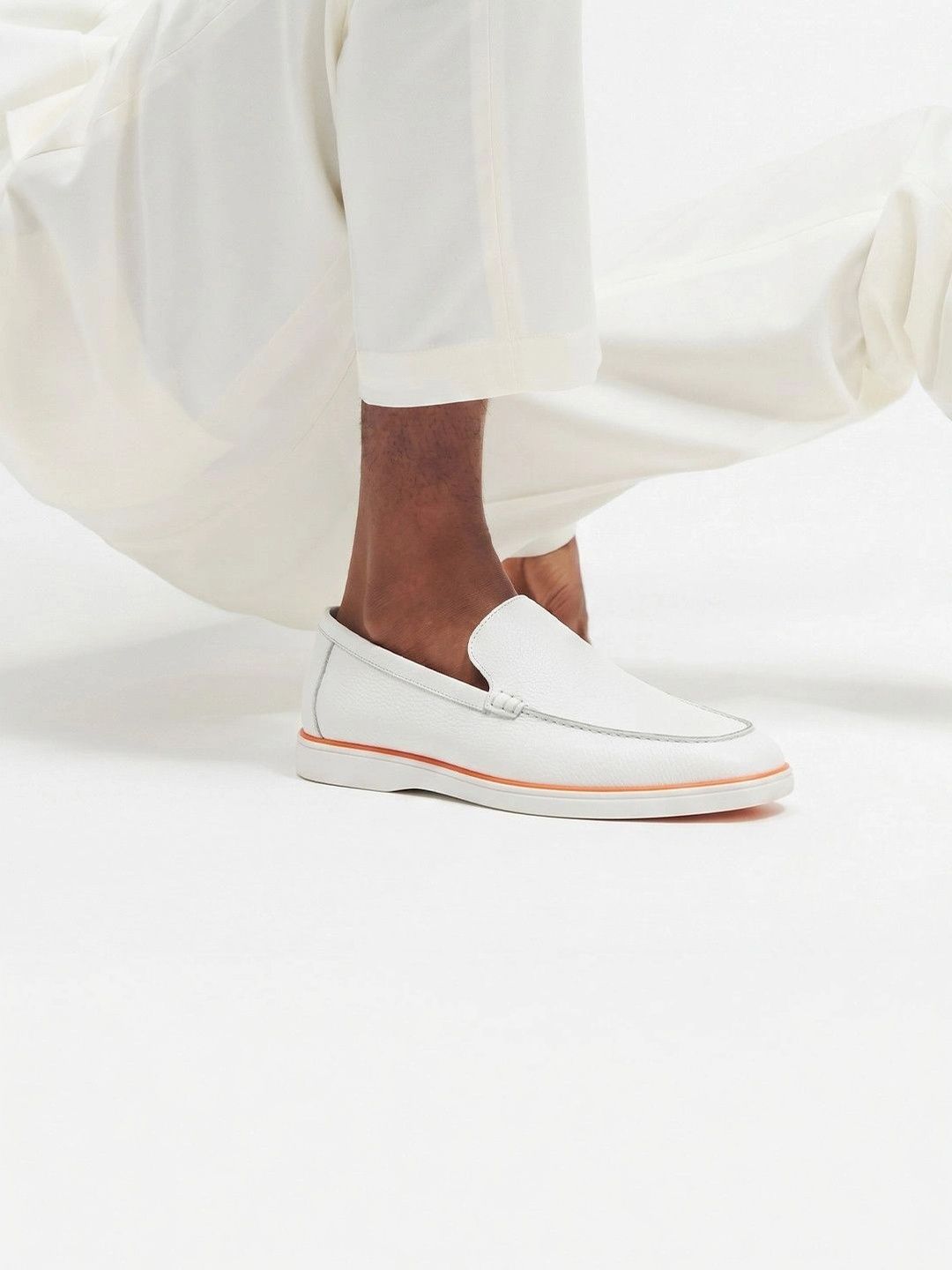 MONKSTORY Escape Walk Slip-On Loafers - White