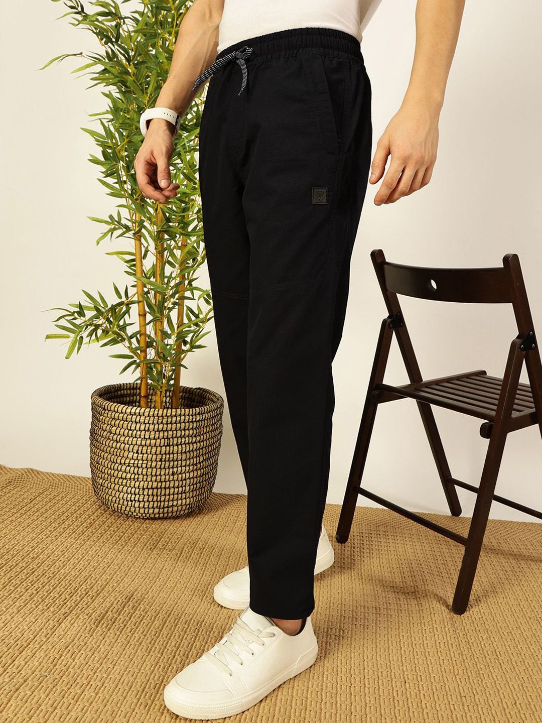 Thomas Scott Men Regular Fit Jogger Trousers