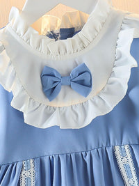 YK Bell Sleeve A-Line Dress