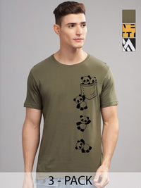ADRO Men Printed T-shirt