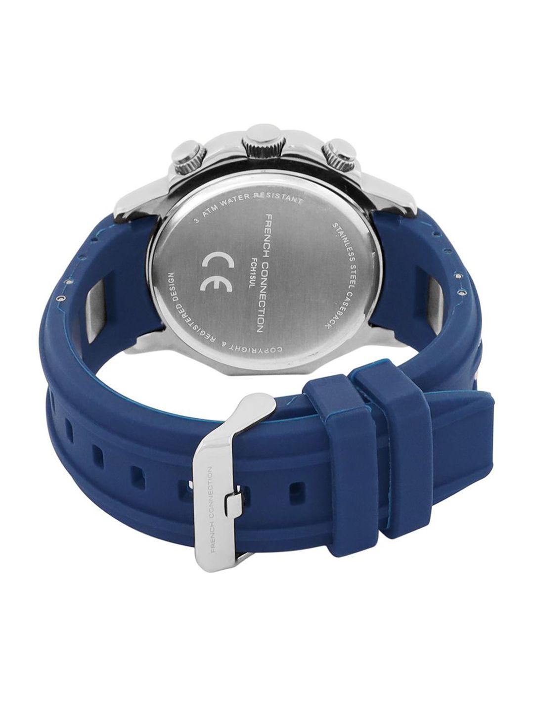 Sambungan Perancis Lelaki Dial & Tali Watch FCH15ul