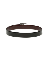 Teakwood Leathers Men Textured Leather Reversible Formal Belt