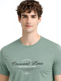ADRO Men Typography Printed T-shirt