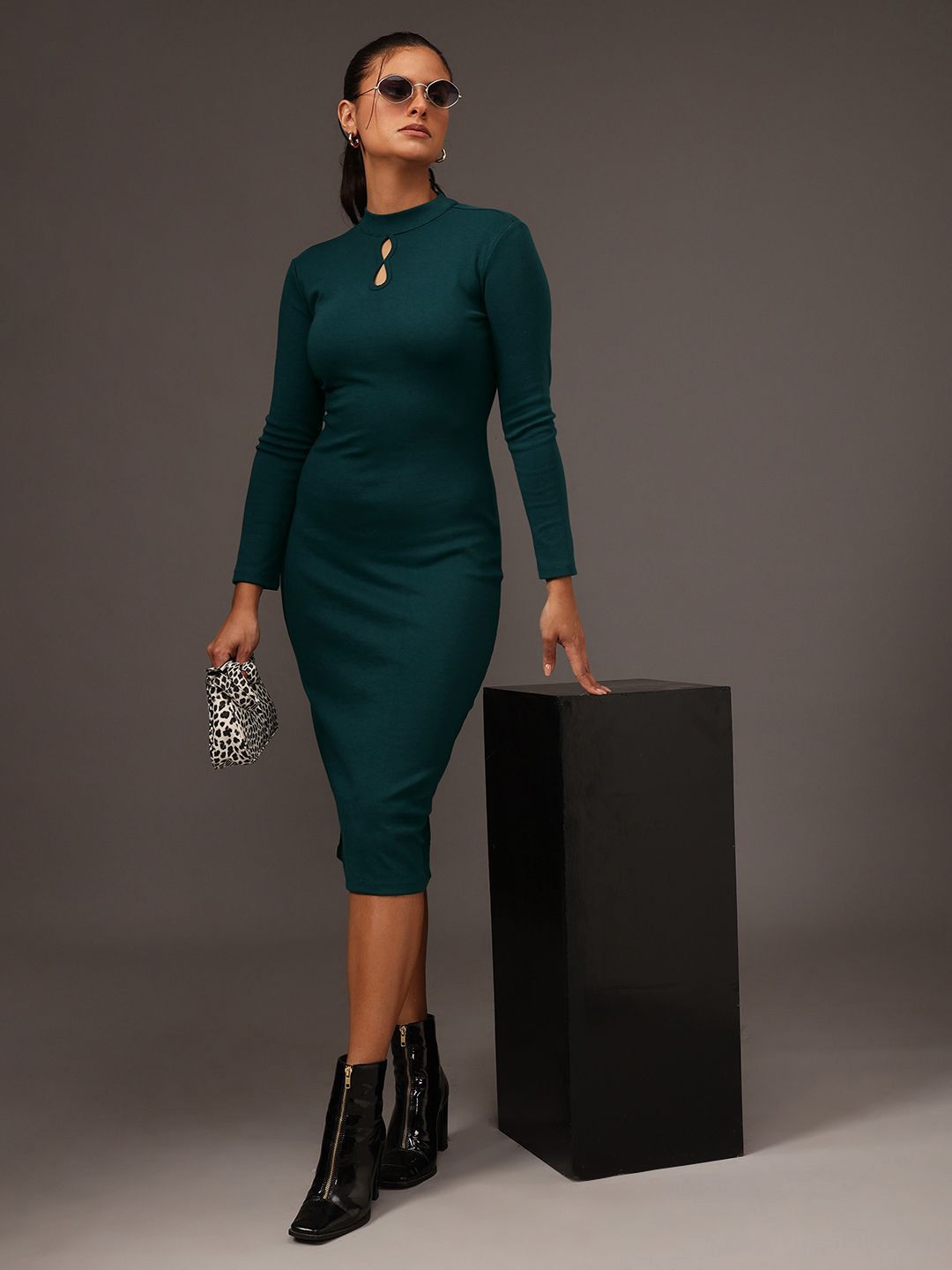 STREET 9 Women Cotton Bodycon Dress