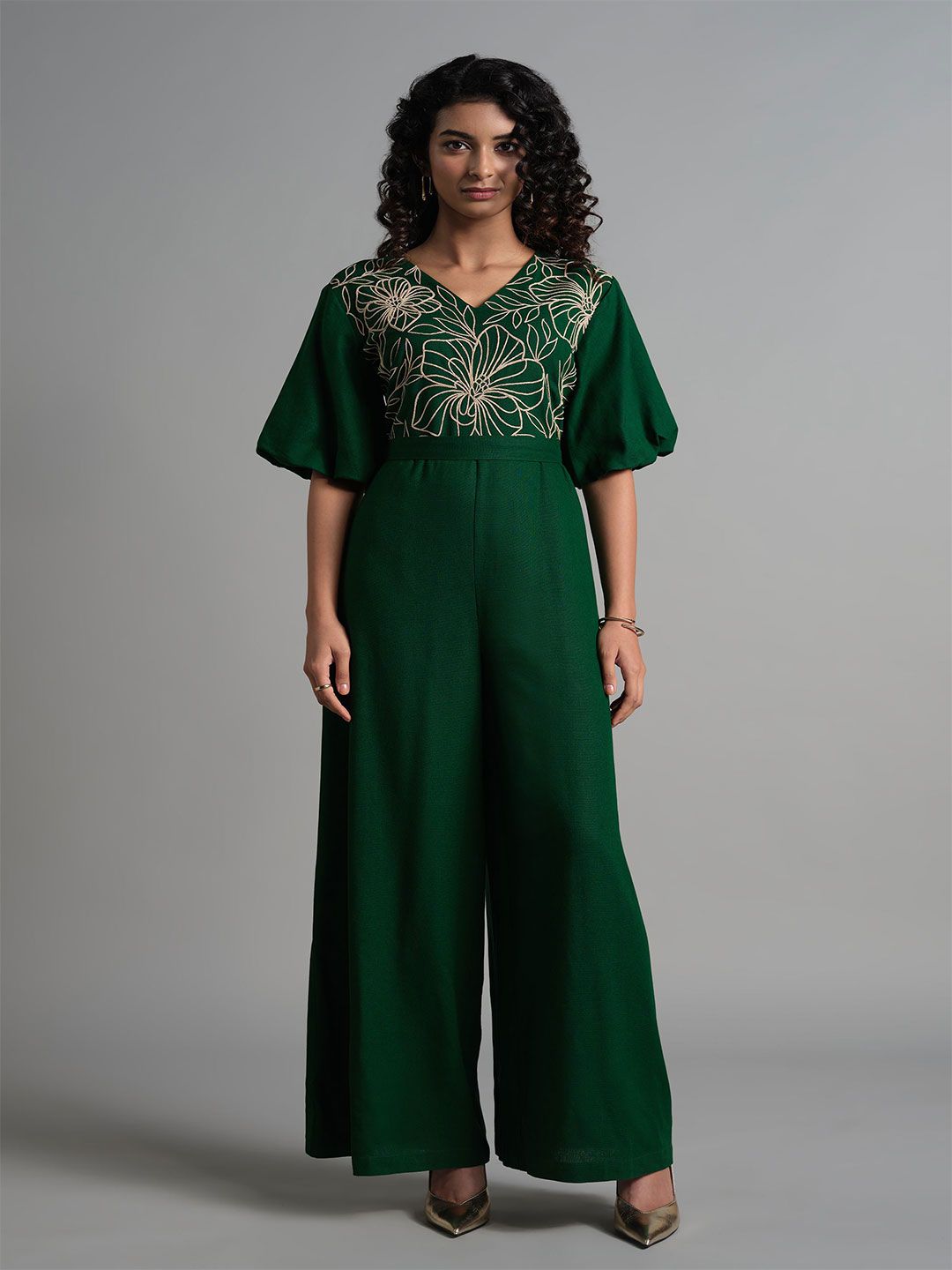 AND Printed Basic Jumpsuit