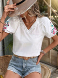 DressBerry Embellished Embroidered Top